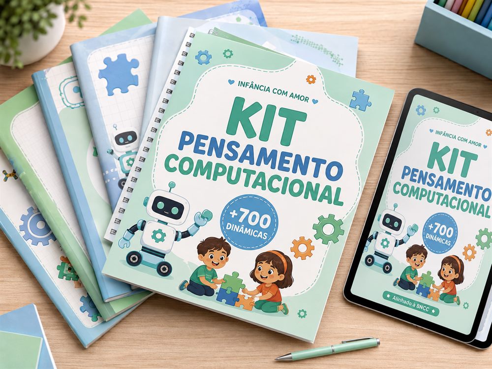 Kit Pensamento Computacional — +700 Dinâmicas BNCC