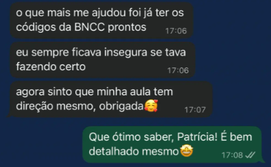 Depoimento WhatsApp